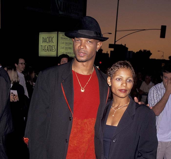 Lisa Thorner and Damon Wayans caught together on camera.